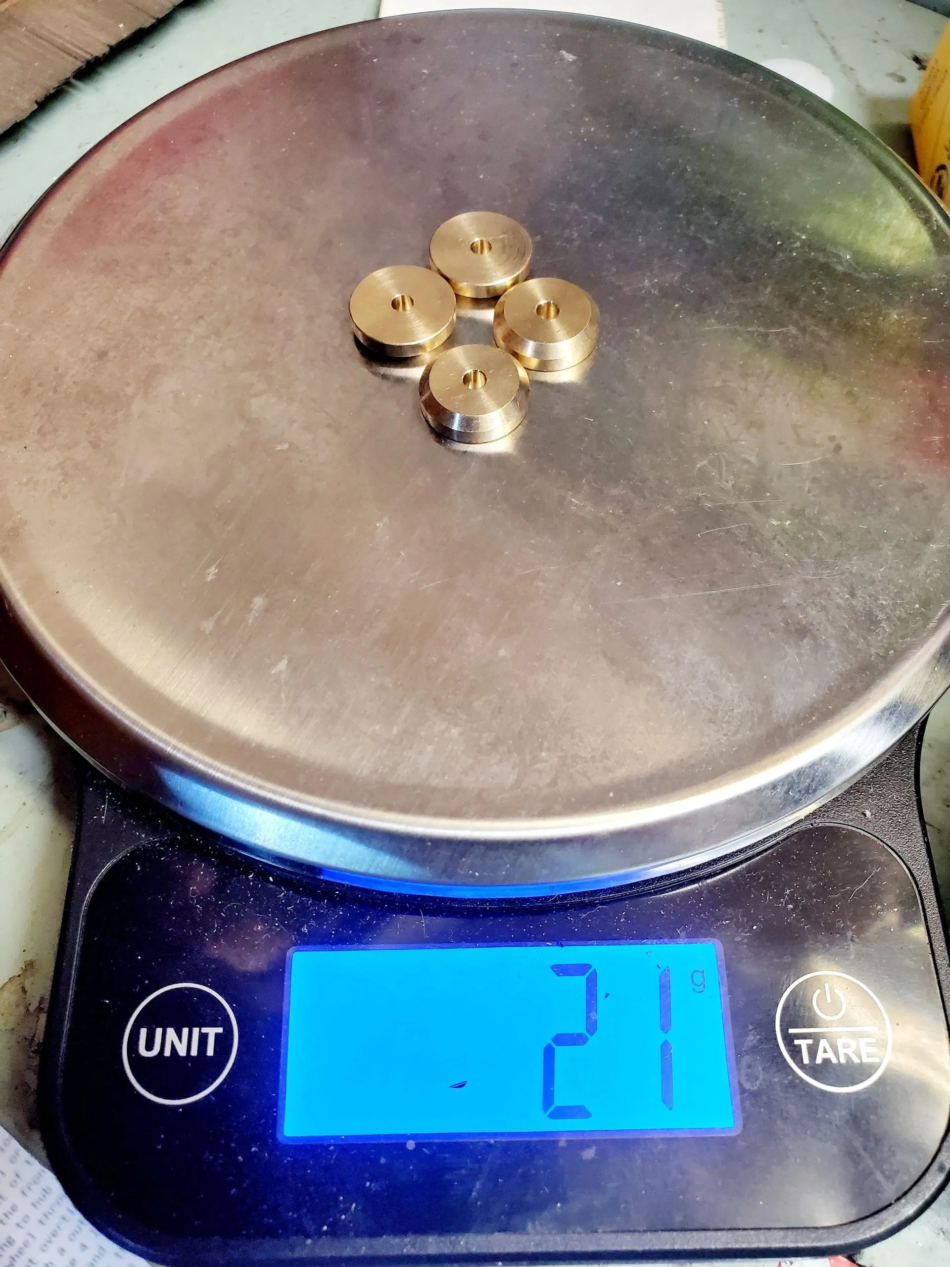 4mm Extended axles with brass patty's - Image 4